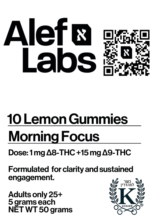 Lemon Gummies for Morning Focus 🍋