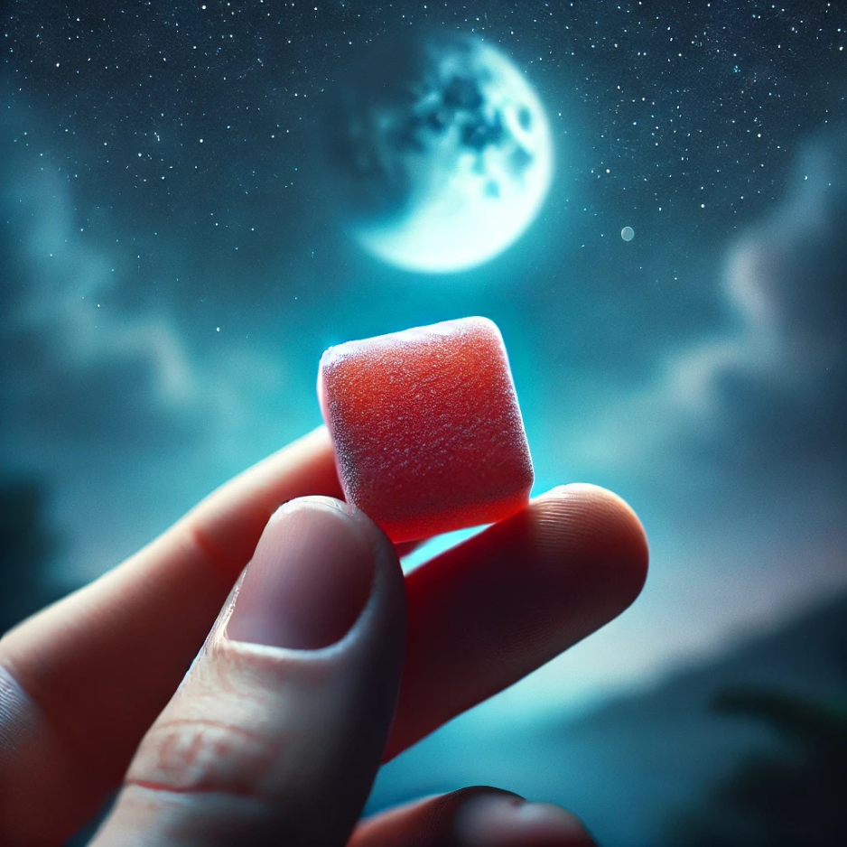 Nighttime Strawberry Gummies – Relax & Unwind 🍓